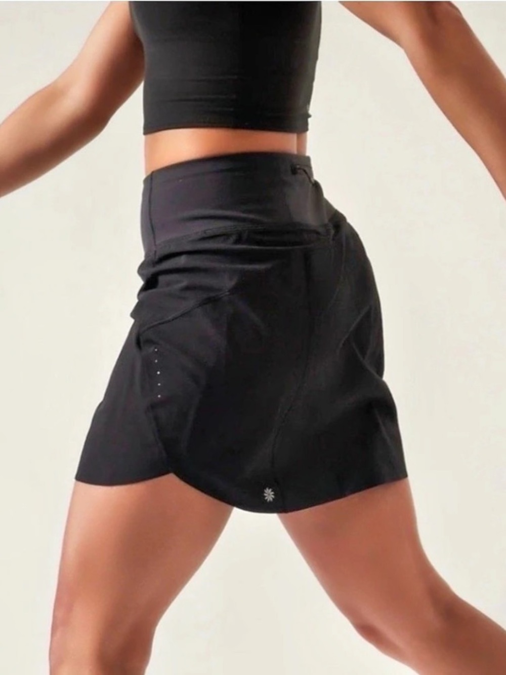 Athleta Run With It Skort Athletic Shorts in Black large like new